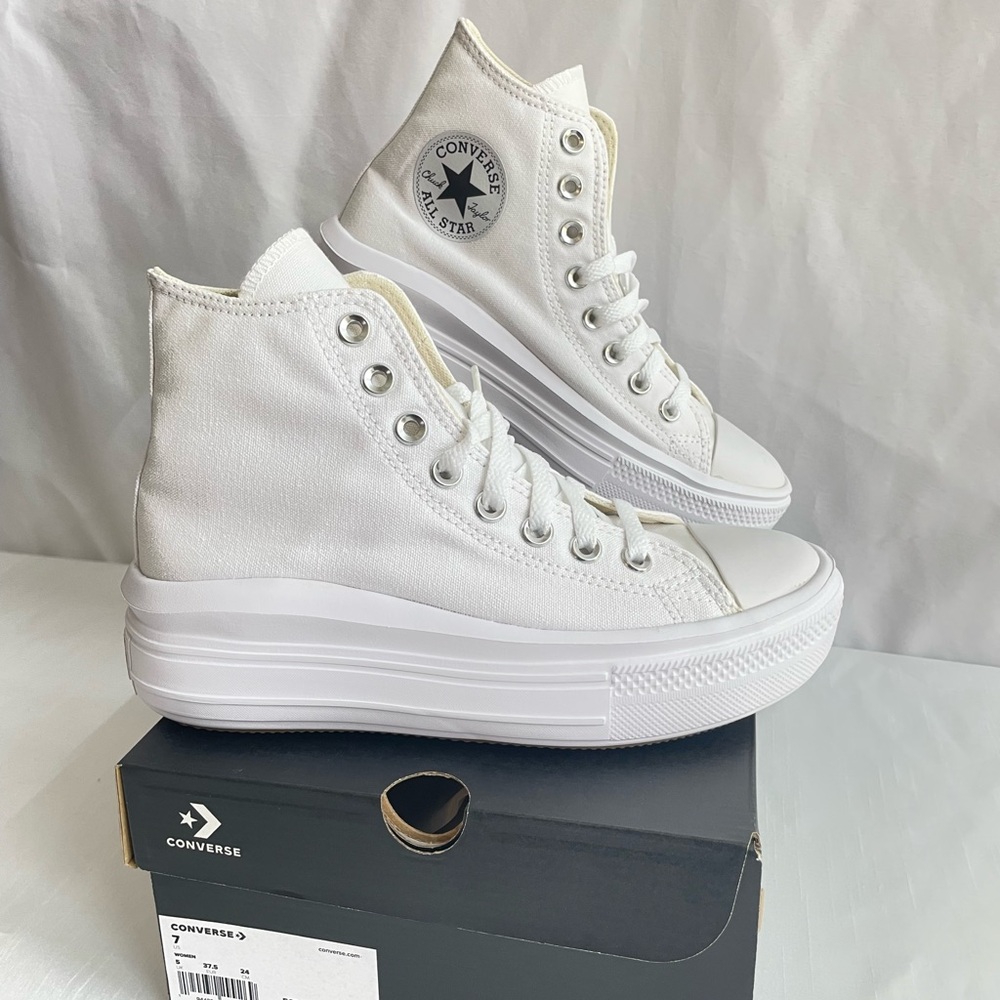 Converse Chuck Taylor All Star Move
Platform
WOMEN'S HIGH TOP SHOE SIZE 7 - Picture 2 of 13
